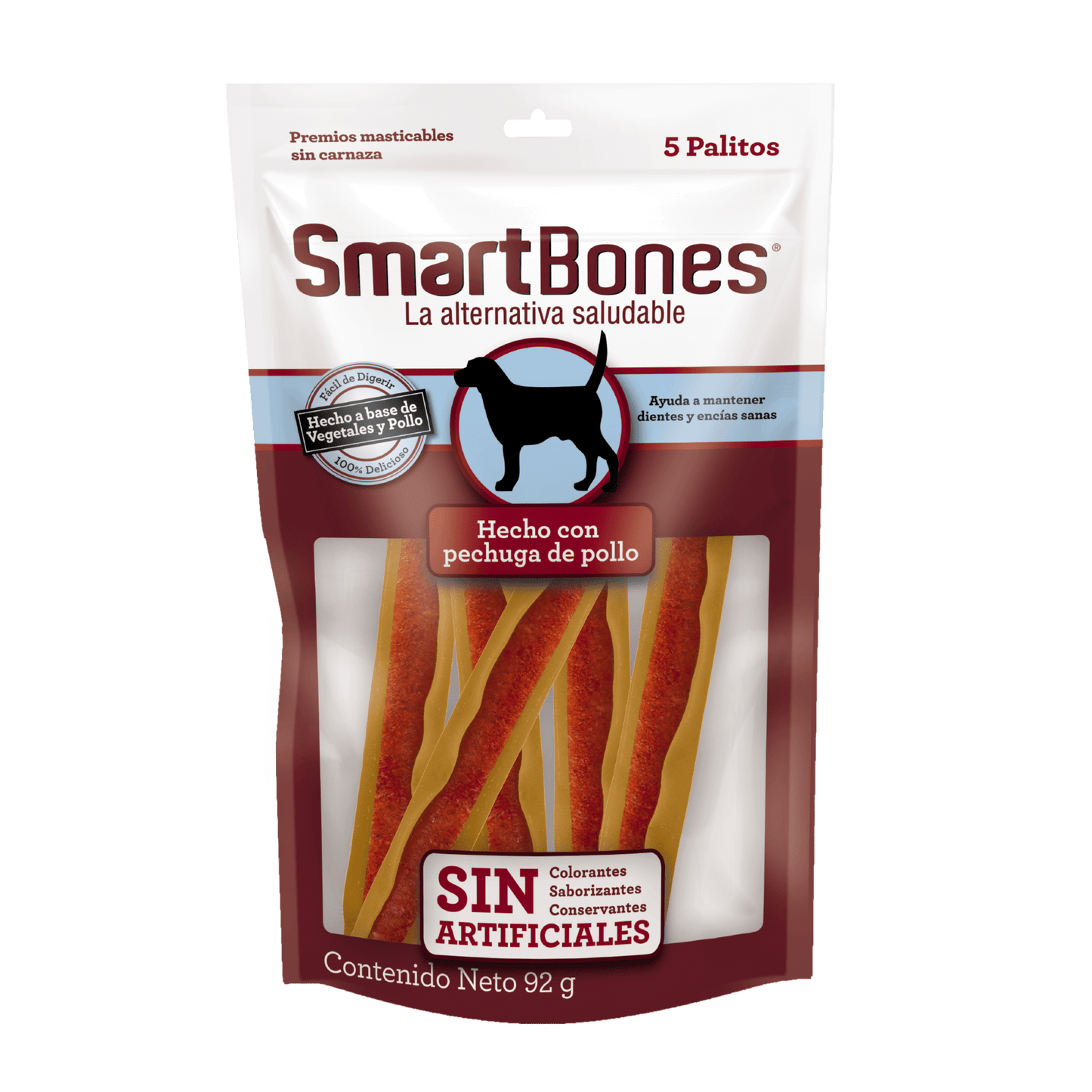 Premio Masticable Para Perro Smartbones Palitos Pechuga de Pollo