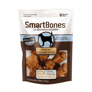Premio Masticable Para Perro Smartbones Mantequilla de Maní