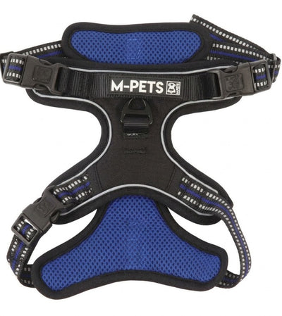 Arnés para perro M-Pets color azul eléctrico