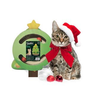 Rascador Para Gato M-PETS Árbol Navideño