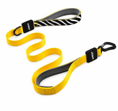 Correa control para perro M-Pets Safari color amarillo
