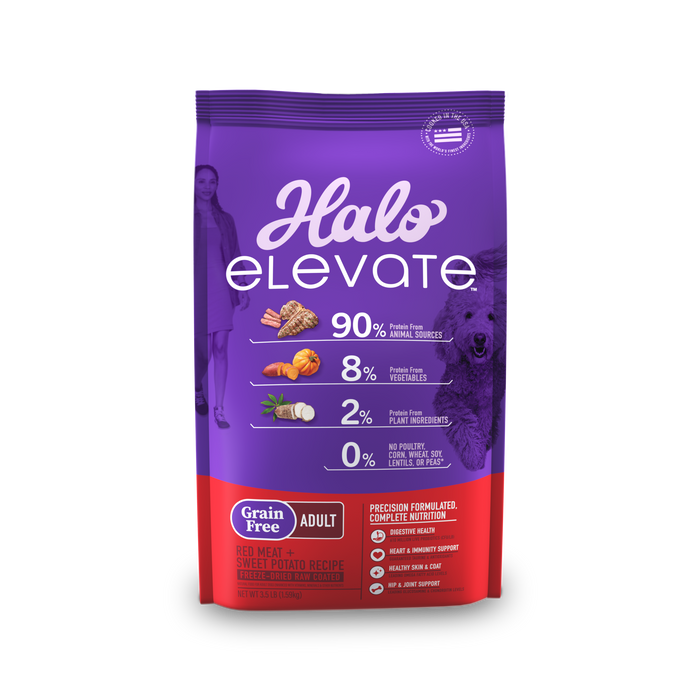 Concentrado para Perro Halo Elevate Grain Free Adulto Carne