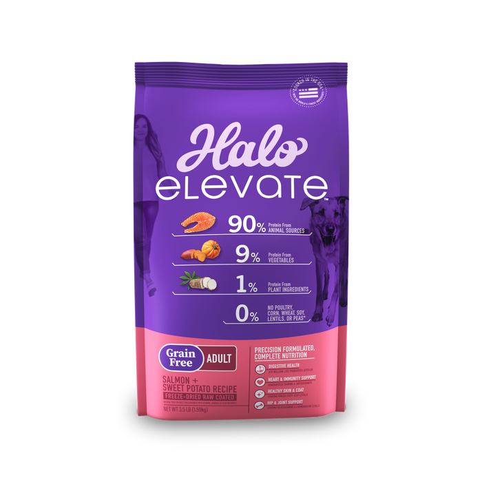 Concentrado para Perro Halo Elevate Grain Free Adulto Salmon