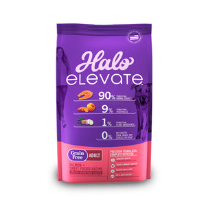 Concentrado para Perro Halo Elevate Grain Free Adulto Salmon