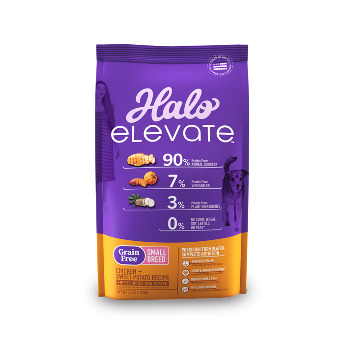 Concentrado para Perro Halo Elevate Grain Free Adulto Small Breed Pollo