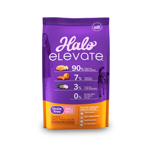 Concentrado para Perro Halo Elevate Grain Free Adulto Small Breed Pollo