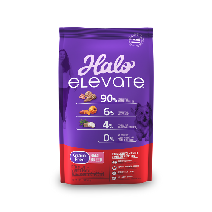 Concentrado para Perro Halo Elevate Grain Free Adulto Small Breed Carne