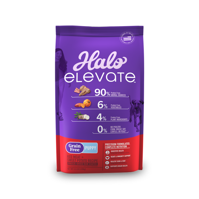 Concentrado para Perro Halo Elevate Grain Free Puppy Carne