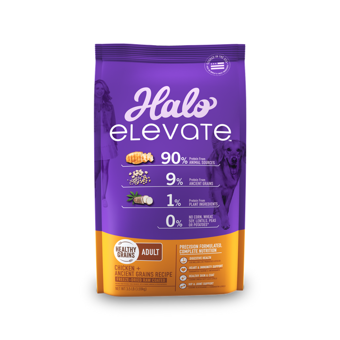 Concentrado para Perro Halo Elevate Healthy Grains Adulto Pollo