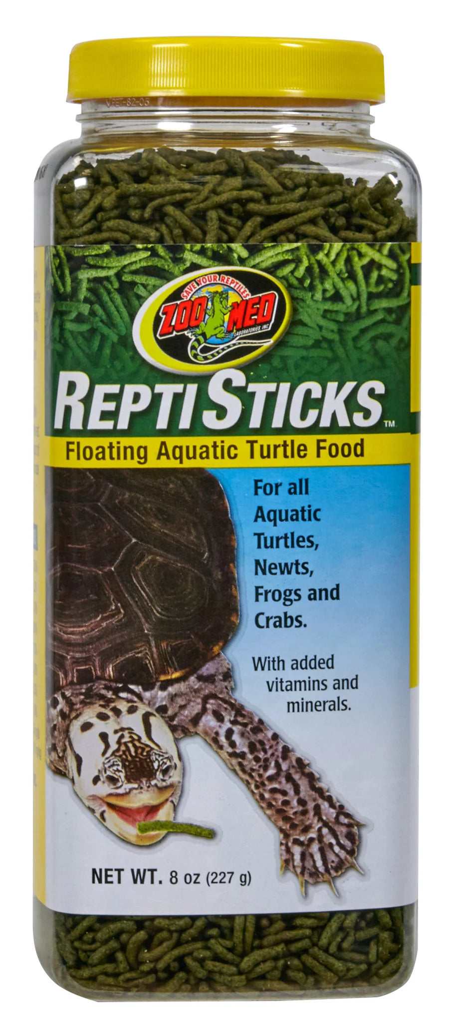 Alimento Reptisticks Flotantes para Tortuga Acuática Zoo Med