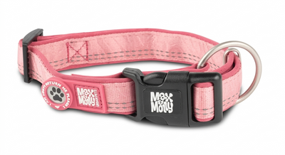 Collar para perro Max and Molly Smart ID Matrix color rosado