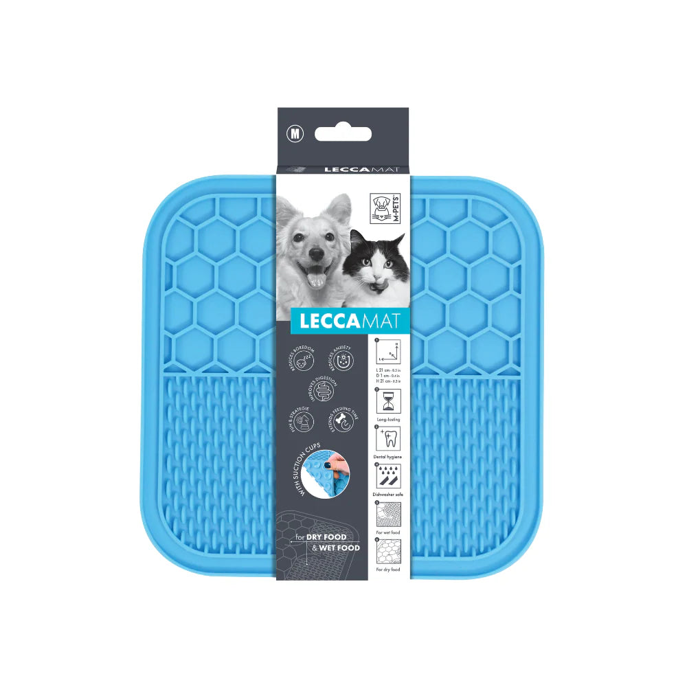 Plato Mediano Para Mascota M-Pets Para Comer Lento