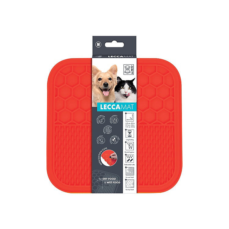 Plato Mediano Para Mascota M-Pets Para Comer Lento