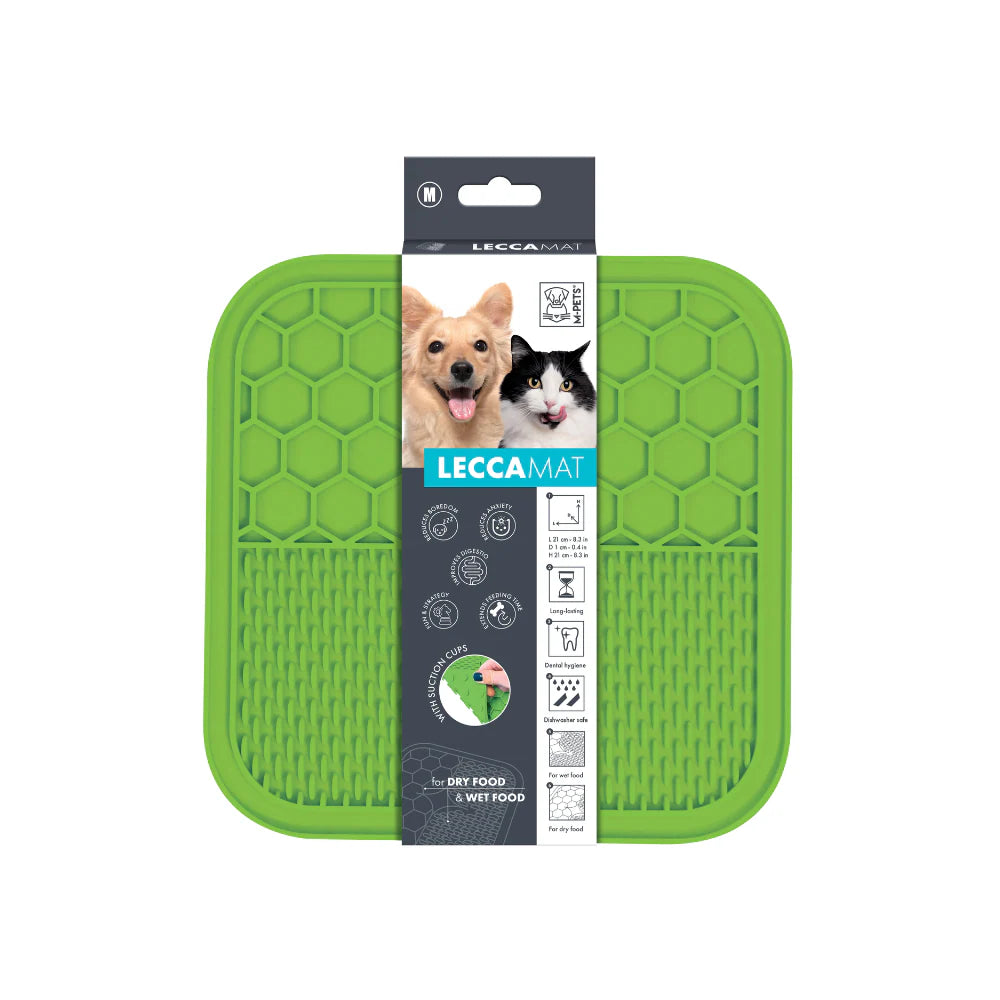 Plato Mediano Para Mascota M-Pets Para Comer Lento