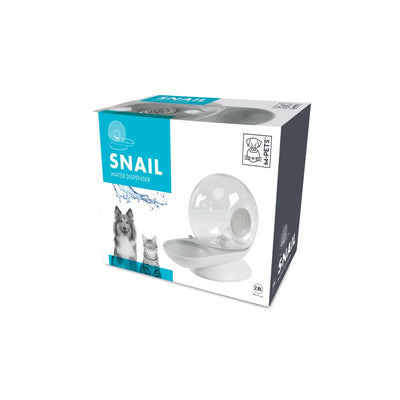 Dispensador de agua para mascota M-Pets blanco