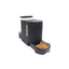 Comedero para mascota M-Pets doble negro