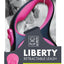 Correa retráctil para perro M-Pets Liberty rosado