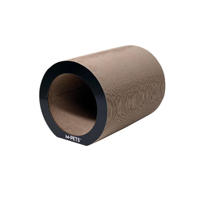 Rascador Para Gato M-Pets Cartón Negro y Café