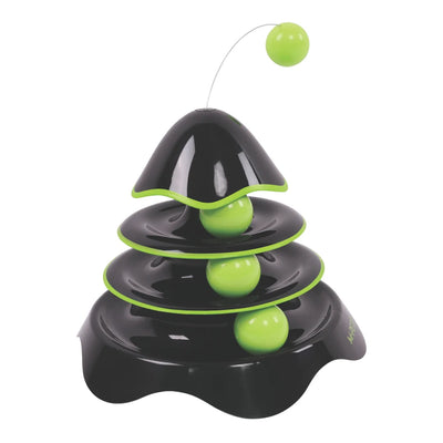 Juguete para gato M-Pets Rocket Eco negro y verde