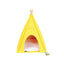 Tipi para gato M-Pets amarillo