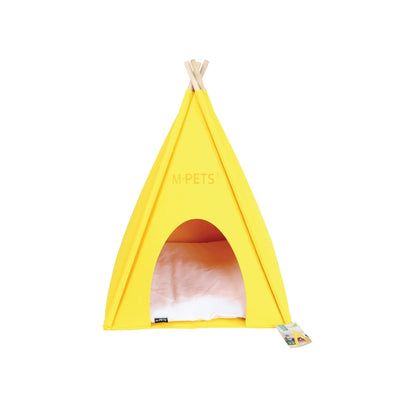 Tipi para gato M-Pets amarillo