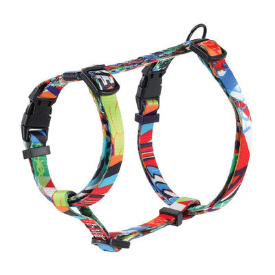 Arnes Para Gato M-Pets Urbanstyle Set con Correa Multicolor