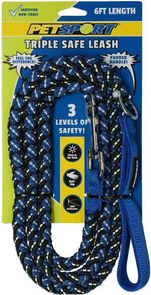 Correa Para Perro Petsport Triple Azul
