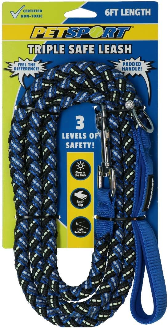 Correa Para Perro Petsport Triple Azul