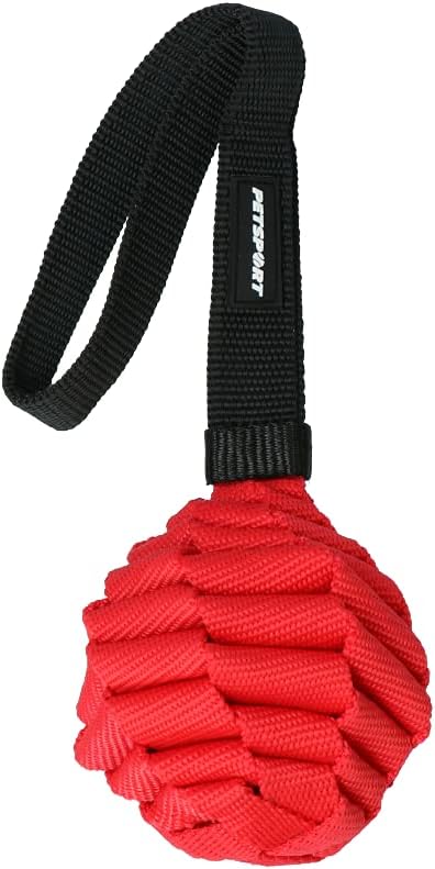 Juguete Para Perro Petsport Pelota Twist Cereza