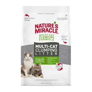 Arena Para Gato Nature´s Miracles Multi-Cat Clumping Litter