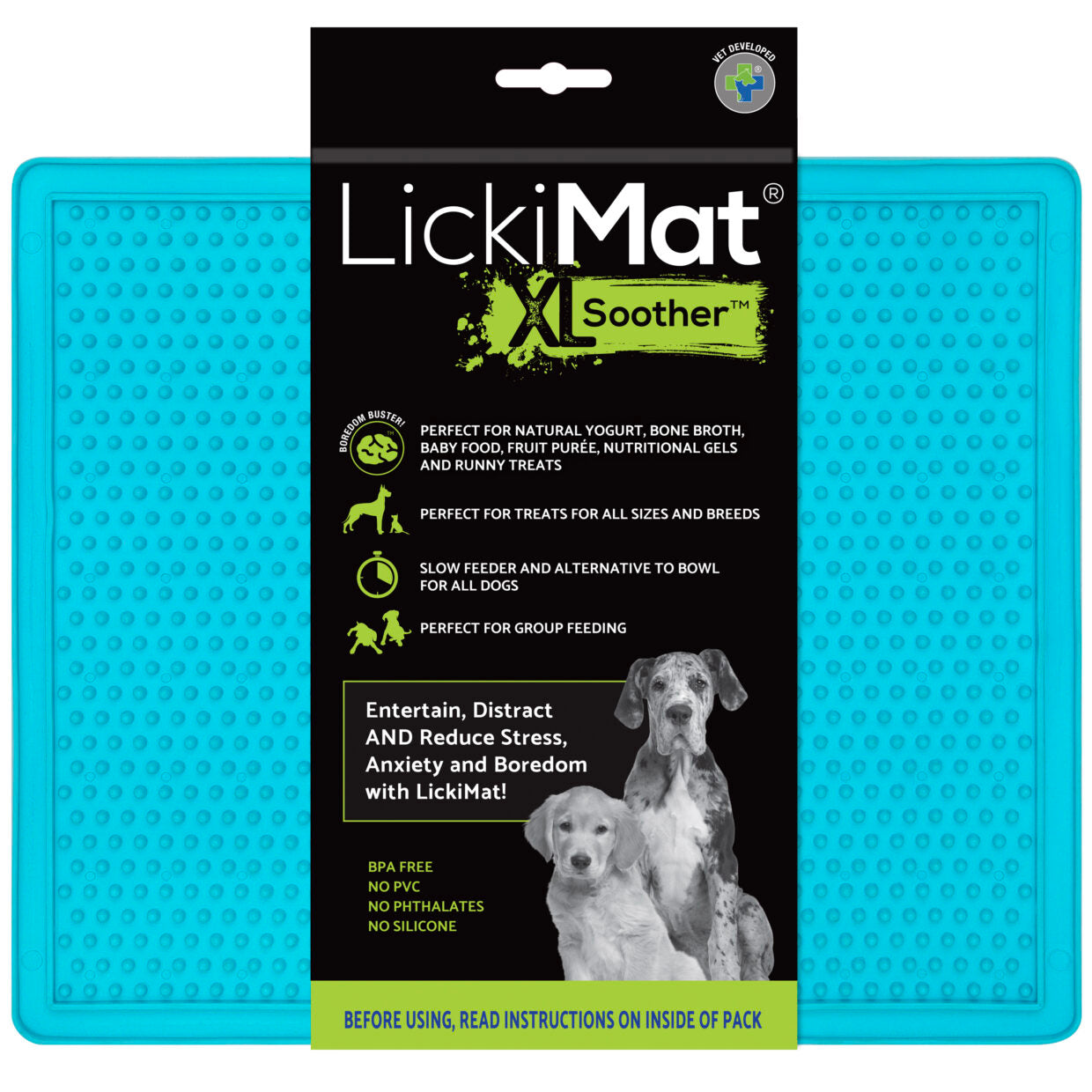 Accesorio Para Perro LickiMat Soother Turquiose