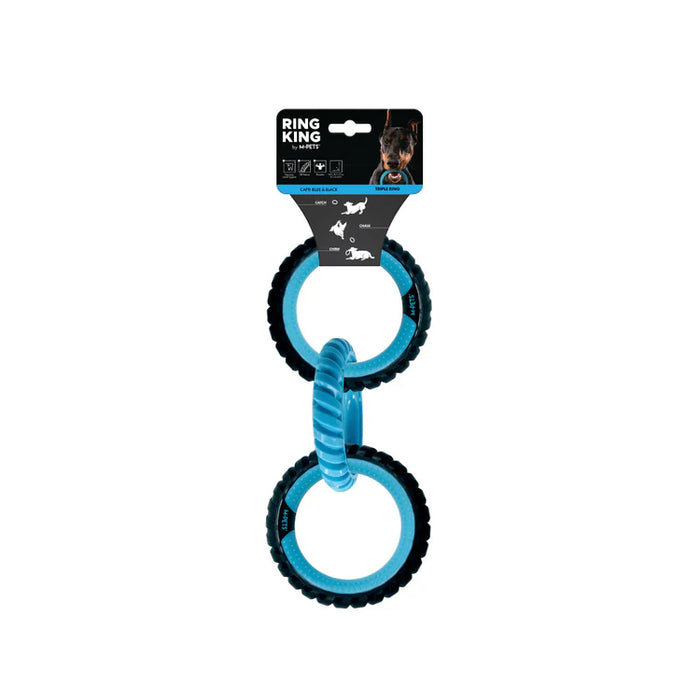 Juguete Para Perro M-Pets Triple Ring King