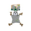 Juguete para perro M-Pets Terra Eco Lulu gris
