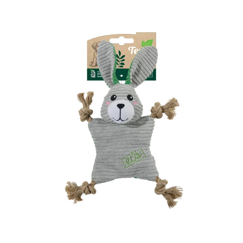 Juguete para perro M-Pets Terra Eco Lulu gris