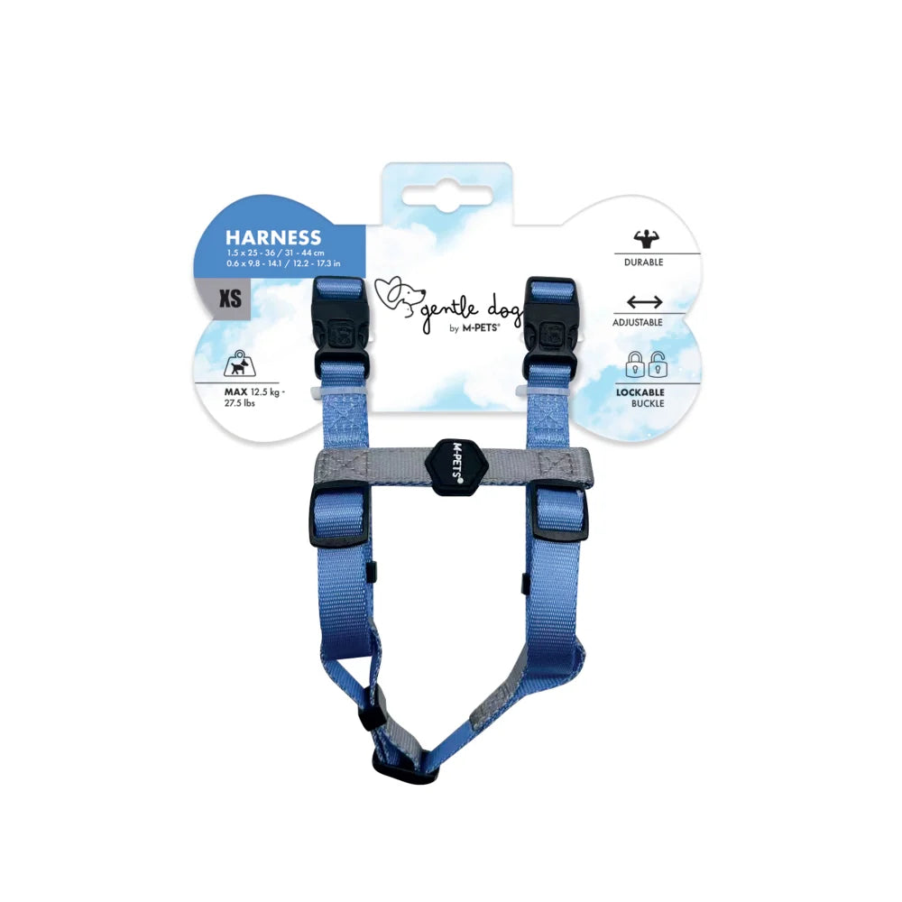 Arnés para perro M-Pets Gentle Dog color azul