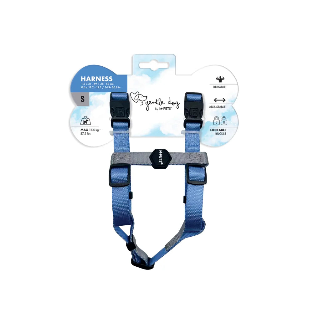 Arnés para perro M-Pets Gentle Dog color azul
