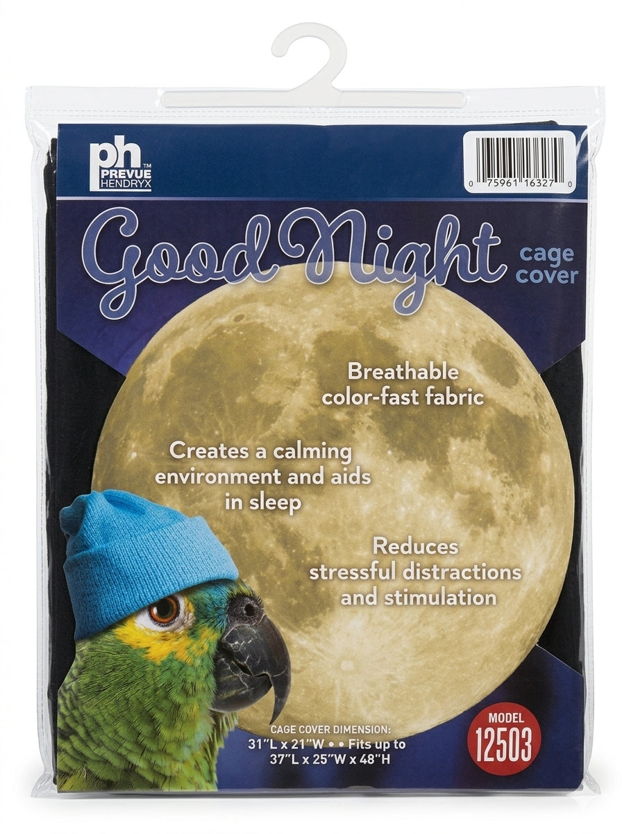 Cobertor de jaula para aves Prevue Pet Good Night Bird Cage Cover Me