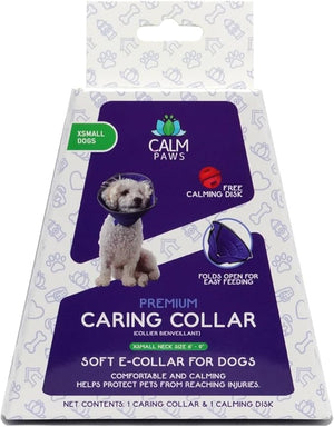 Collar Isabelino Para Perro Calm Paws Con Disco Calmante