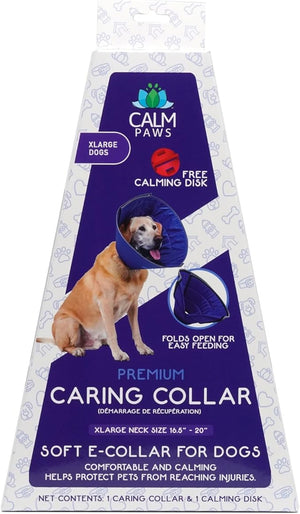 Collar Isabelino Para Perro Calm Paws Con Disco Calmante