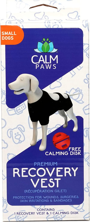 Chaleco Protector Para Perro Calm Paws Con Disco Calmante