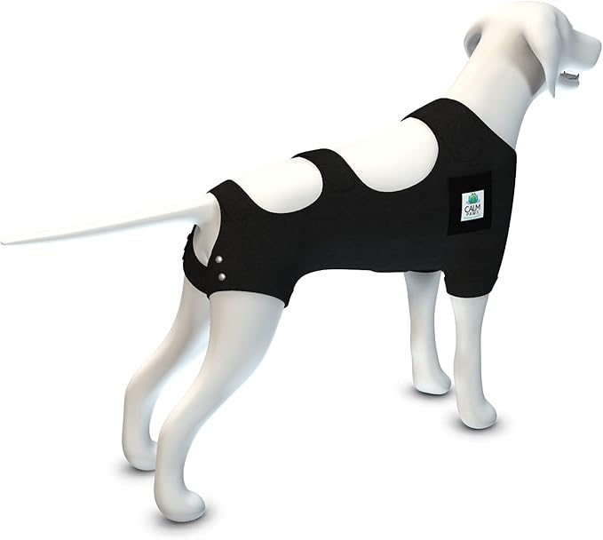 Chaleco Protector Para Perro Calm Paws Con Disco Calmante