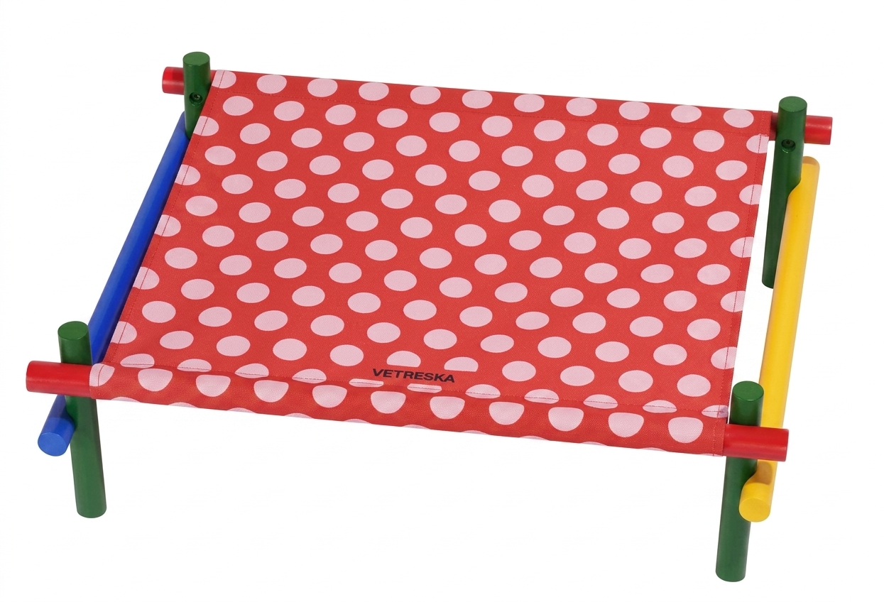 Cama para gato Vetreska Chroma Pet Bed Red