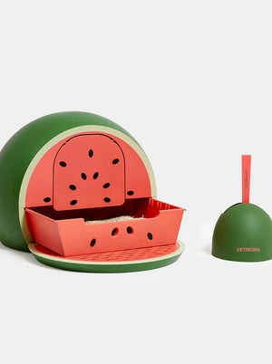 Arenero Para Gato Vetreska Watermelon Kitty Kove