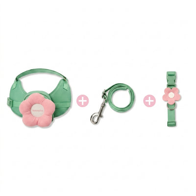 Kit 3 en 1 para perro Vetreska Lora Pet Backpack y Harness
