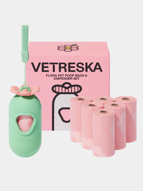 Set Para Desechos Vetreska Flora Pet Poop Bags