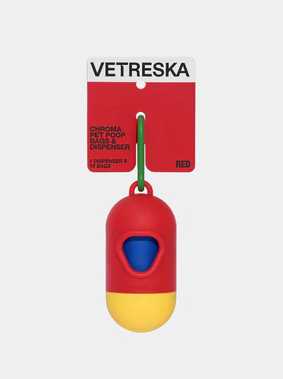 Bolsas y Dispensador para Desechos Vetreska Chroma Pet Poop Bags