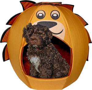 Cama Para Perro Maccabiart Lion Igloo