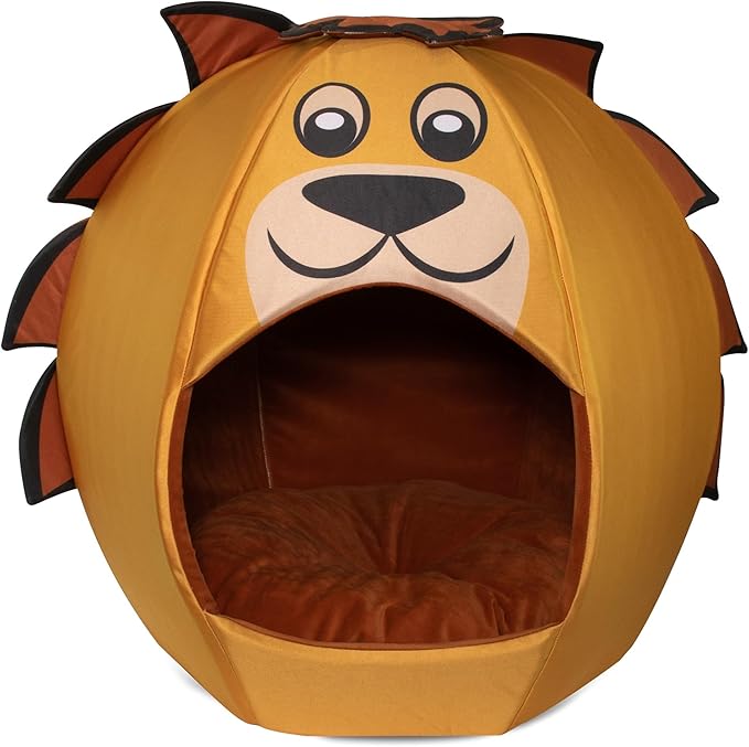Cama Para Perro Maccabiart Lion Igloo