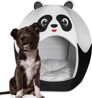 Cama Para Perro Maccabiart Panda Igloo
