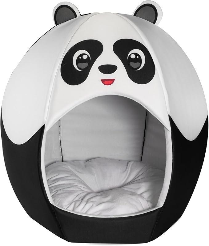 Cama Para Perro Maccabiart Panda Igloo